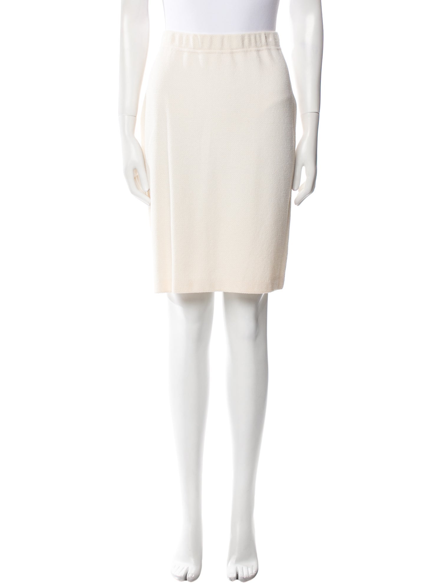 St. John Wool Knee-Length Skirt