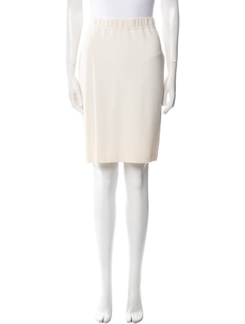 St. John Wool Knee-Length Skirt