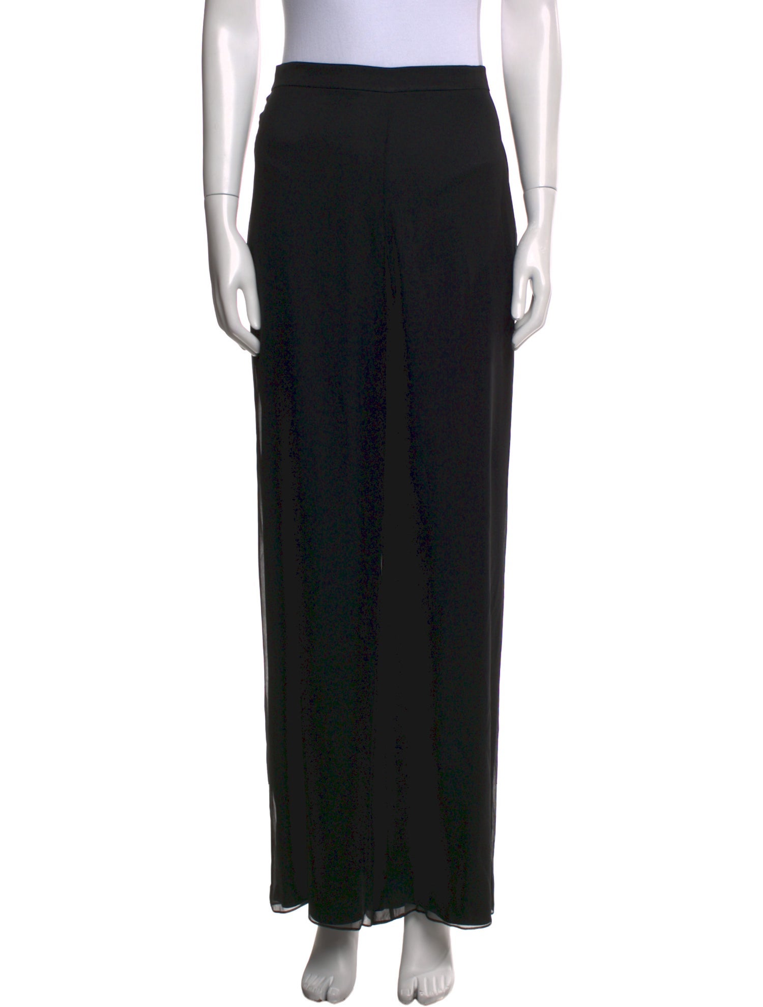 St. John Silk Wide Leg Pants