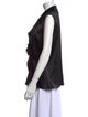St. John V-Neck Sleeveless Blouse