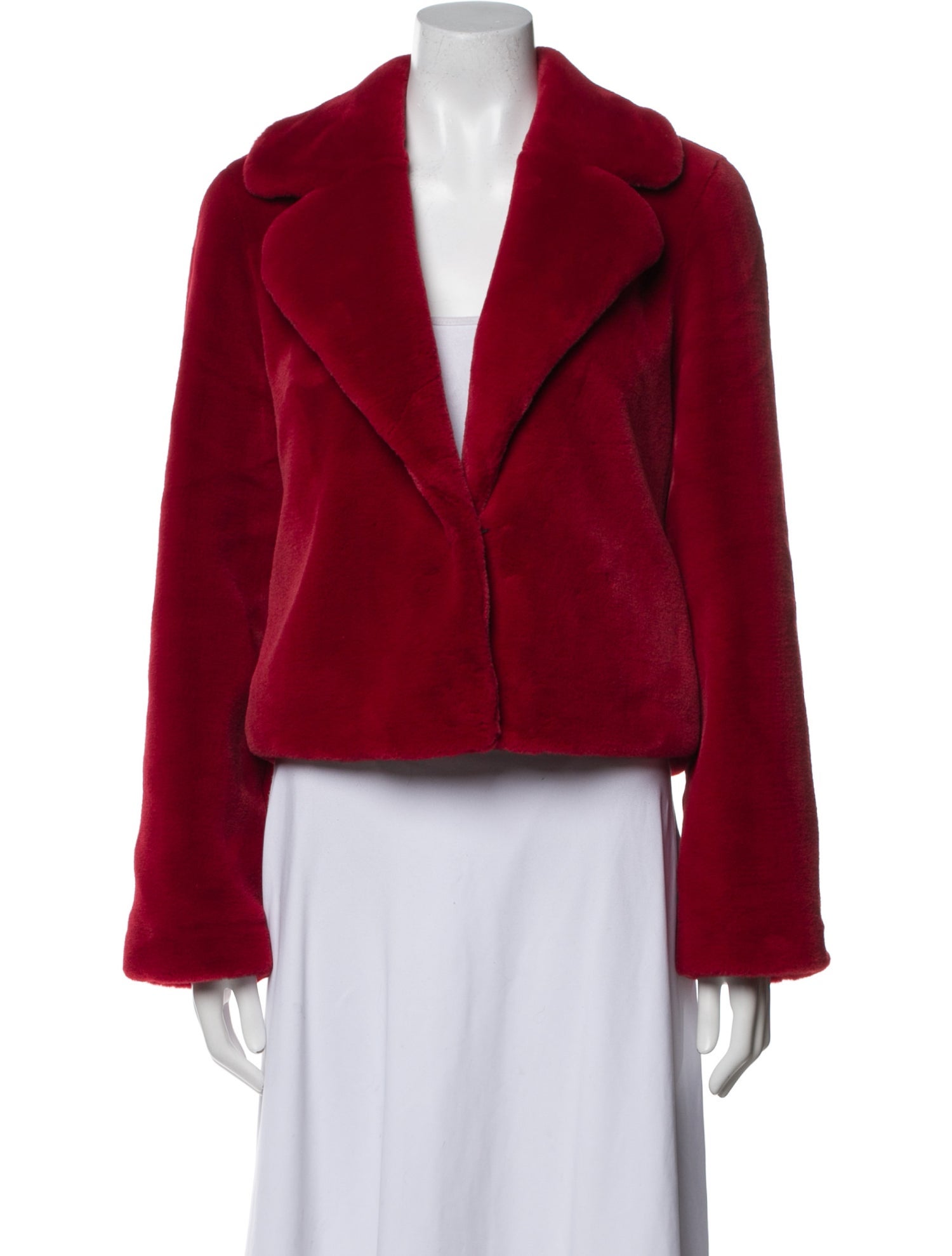 St. John Faux Fur Jacket