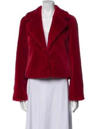 St. John Faux Fur Jacket