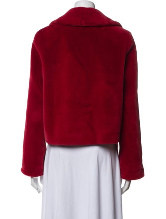 St. John Faux Fur Jacket