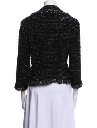 St. John Tweed Pattern Evening Jacket