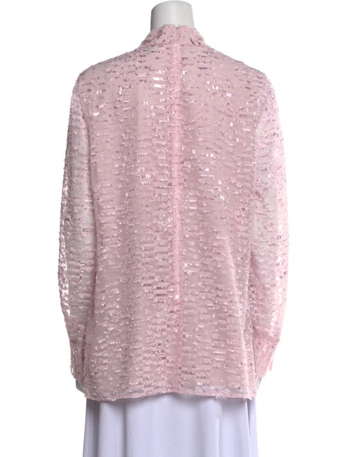 St. John Mock Neck Long Sleeve Tunic