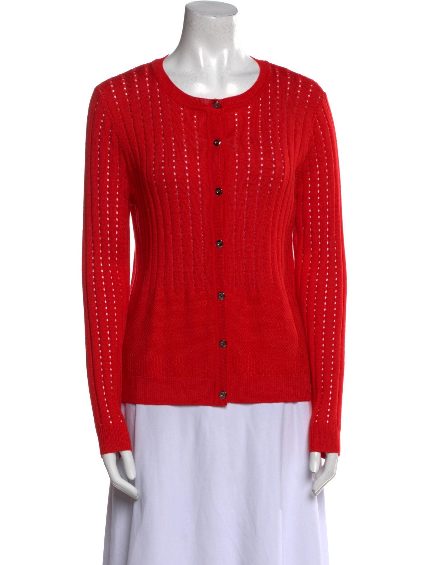 St. John Wool Scoop Neck Sweater