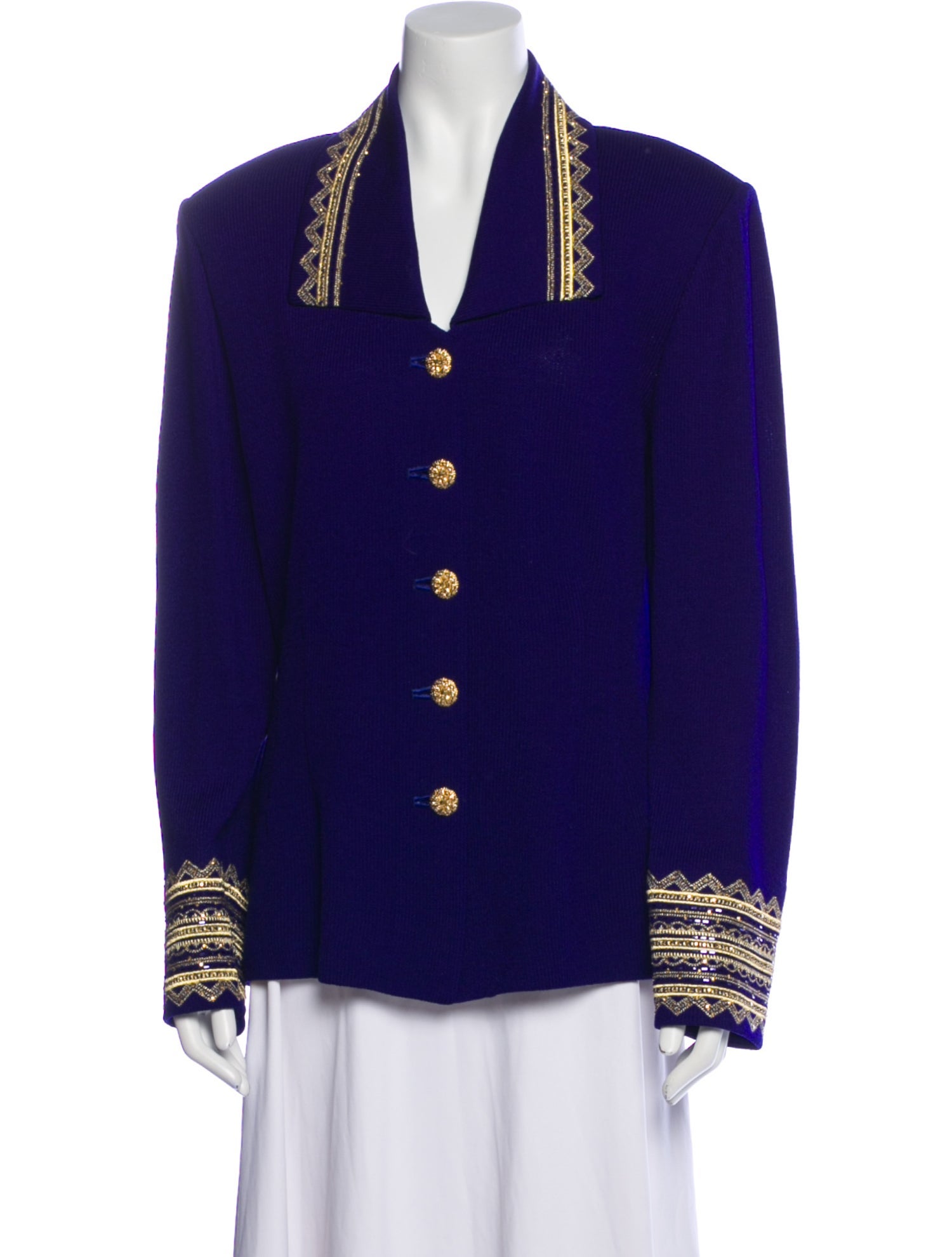 St. John Printed Evening Jacket