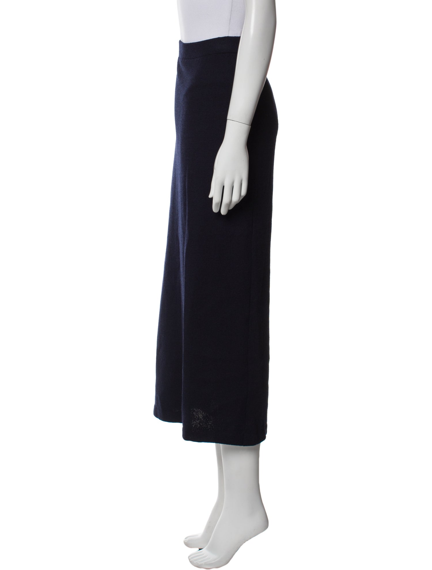 St. John Wool Midi Length Skirt