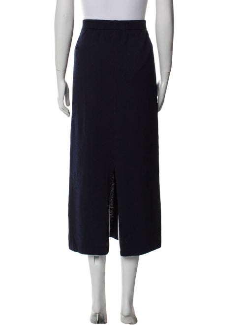 St. John Wool Midi Length Skirt