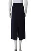 St. John Wool Midi Length Skirt