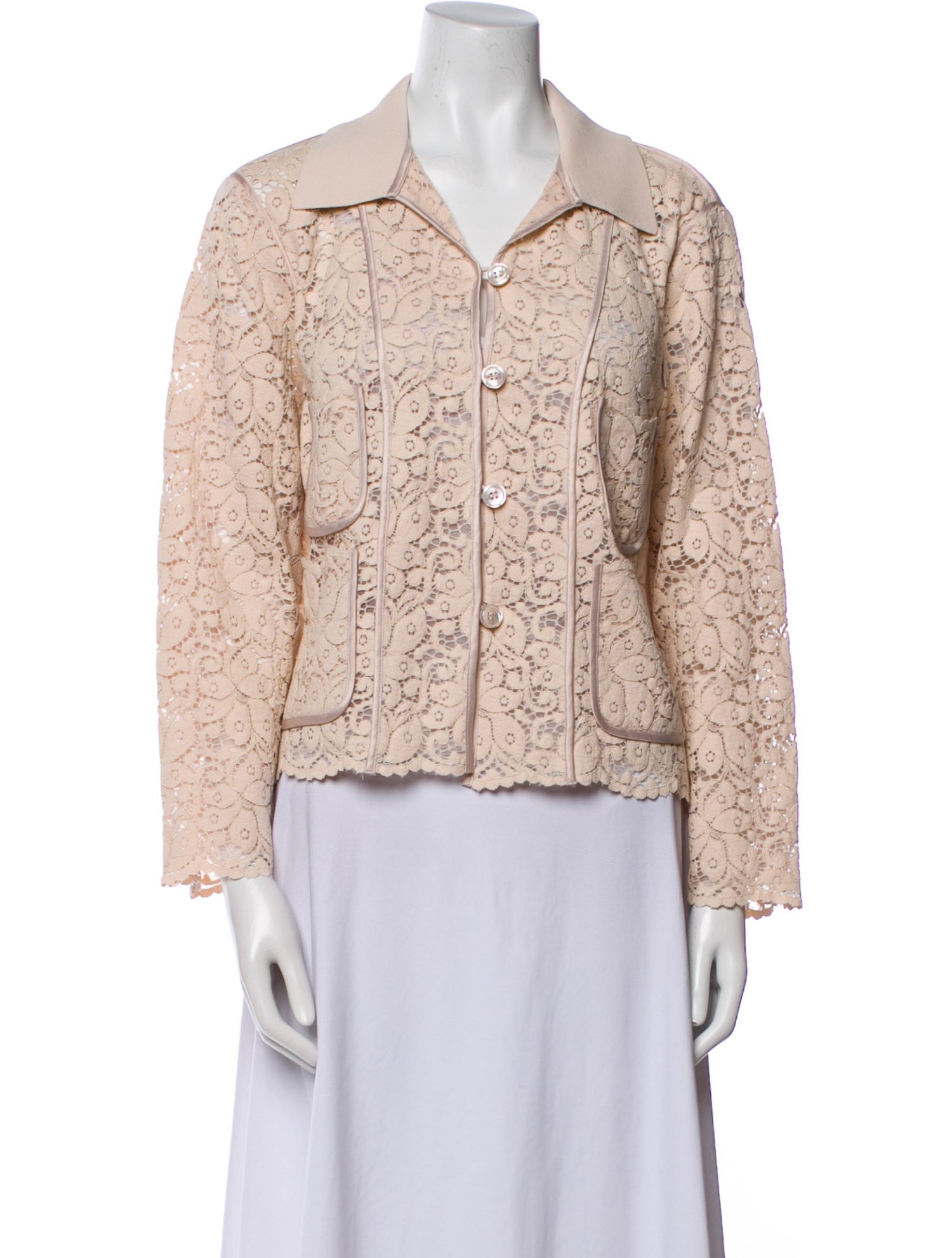 St. John Tweed Pattern Evening Jacket w/ Tags