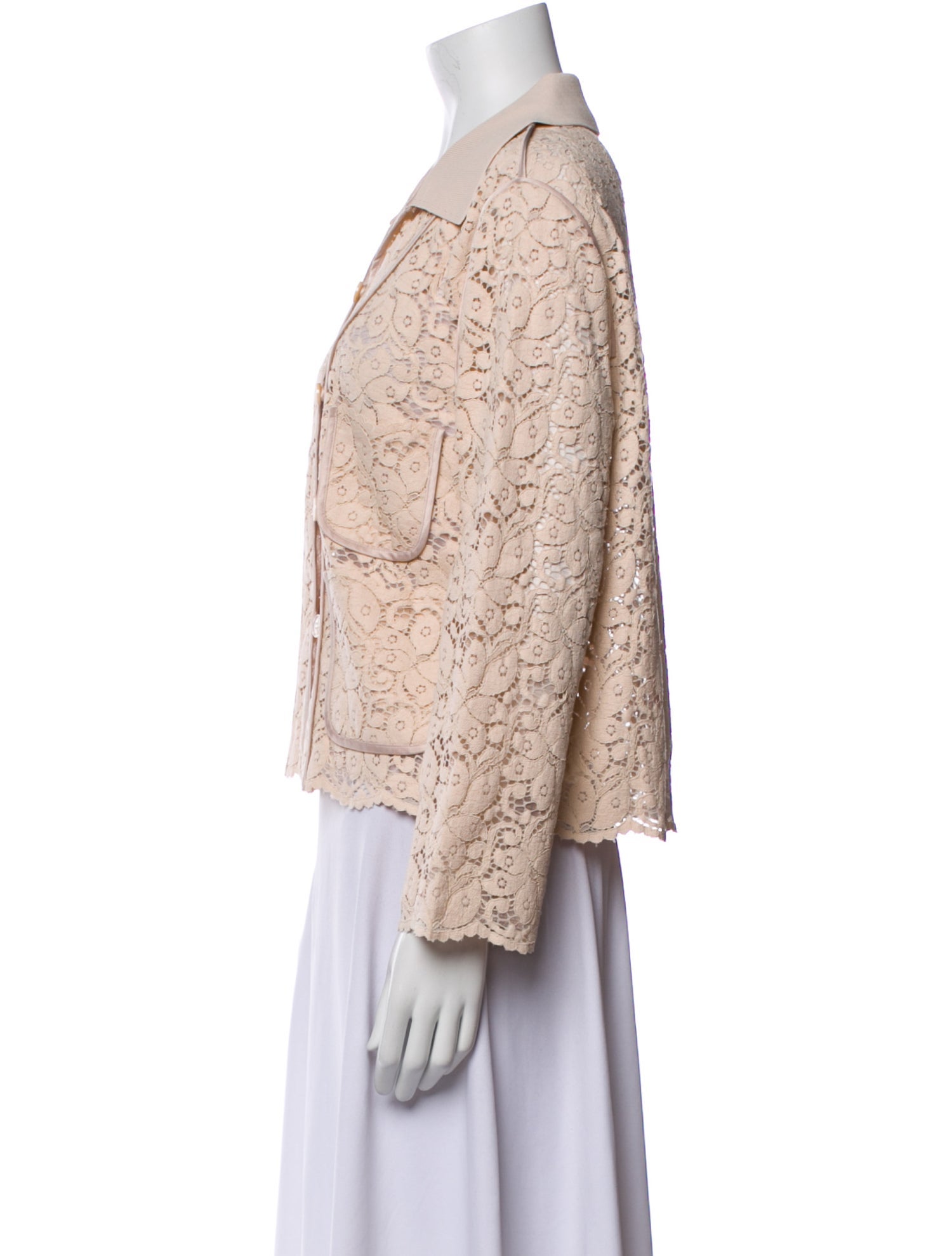 St. John Tweed Pattern Evening Jacket w/ Tags