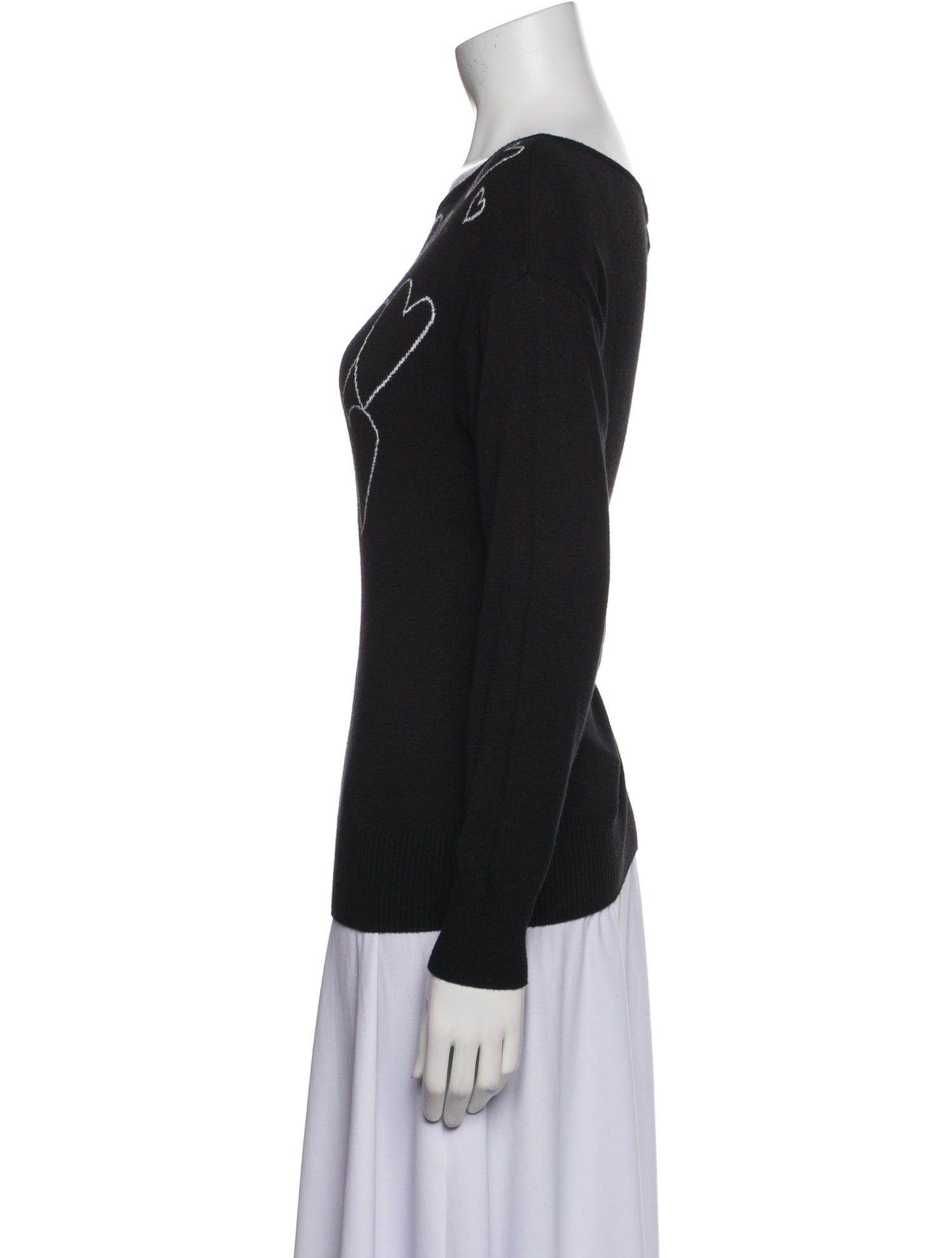 St. John Bateau Neckline Sweater