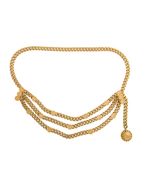 St. John Wide Metal Waist Belt