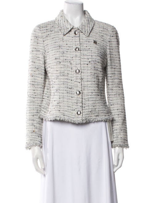 St. John Tweed Pattern Evening Jacket