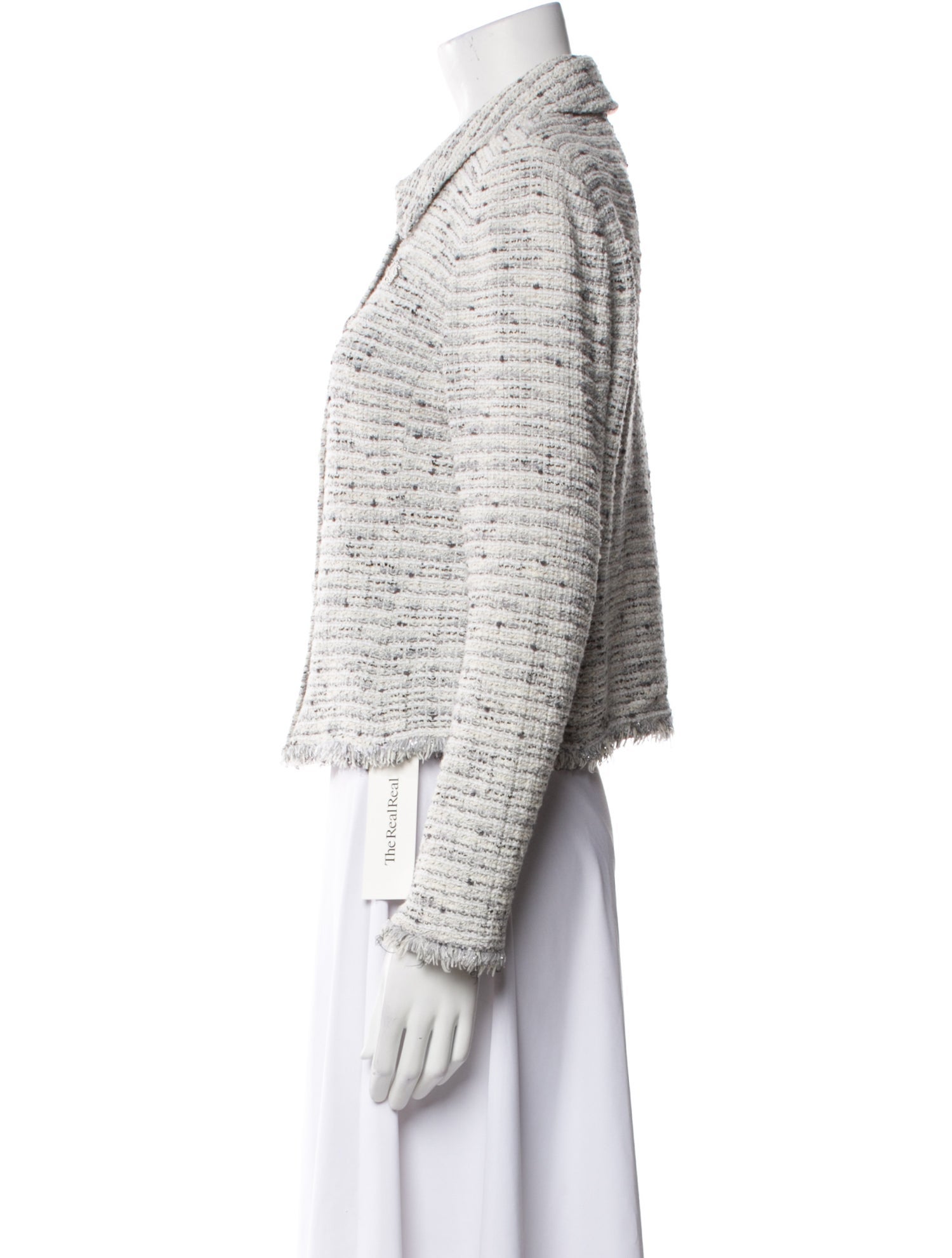 St. John Tweed Pattern Evening Jacket