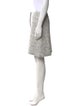 St. John Tweed Pattern Mini Skirt