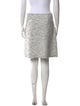 St. John Tweed Pattern Mini Skirt
