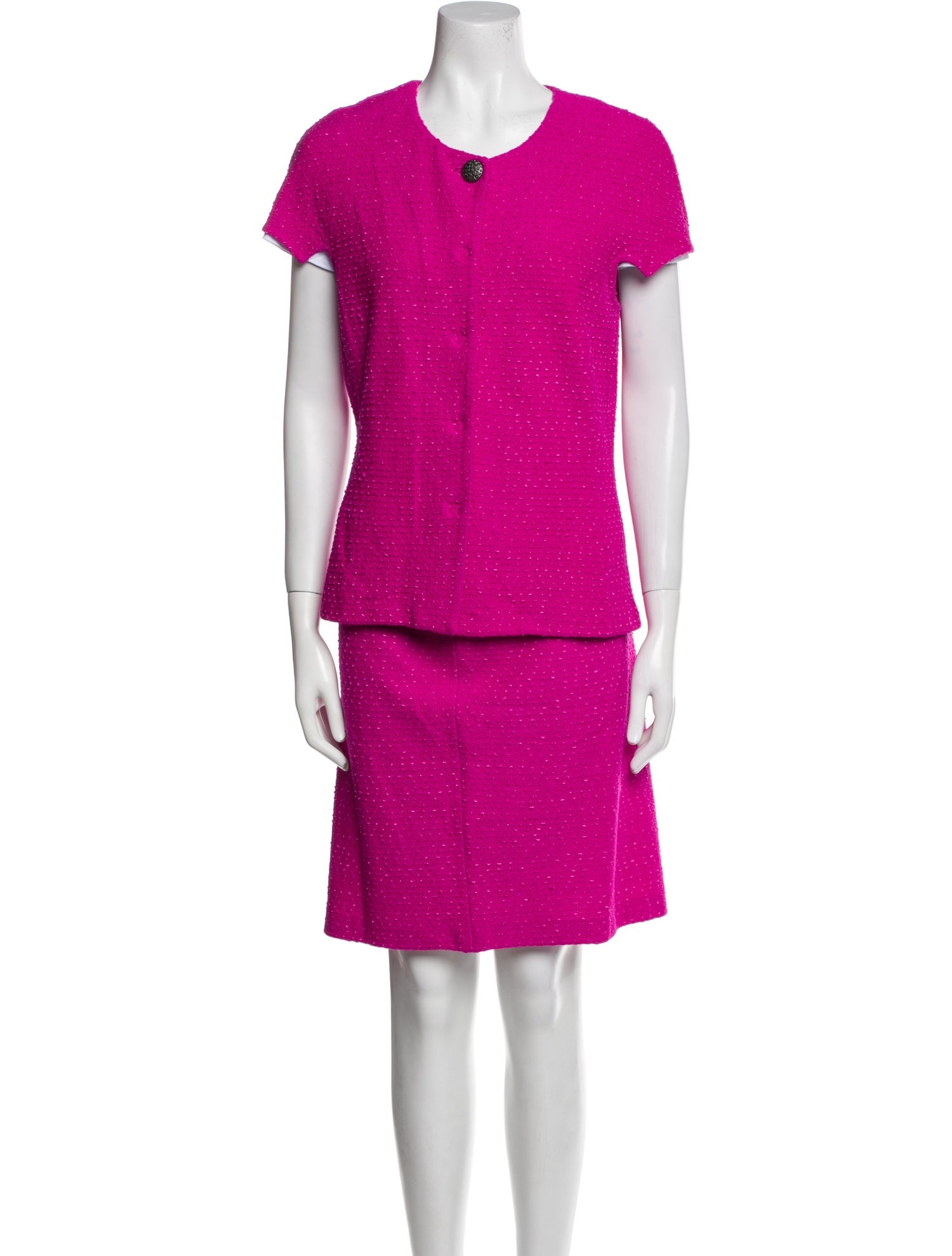 St. John Wool Skirt Suit