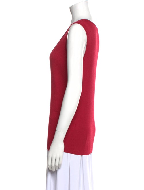 St. John Scoop Neck Sweater