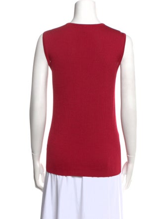 St. John Scoop Neck Sweater