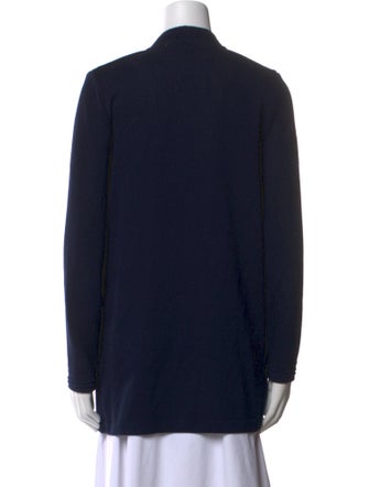 St. John Wool Open Front Sweater