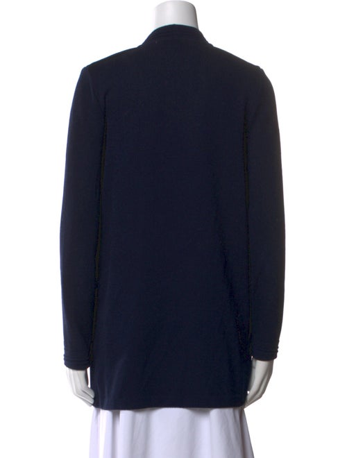 St. John Wool Open Front Sweater