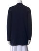 St. John Wool Open Front Sweater