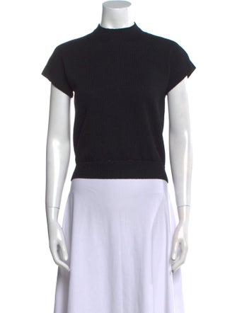 St. John Mock Neck Sweater