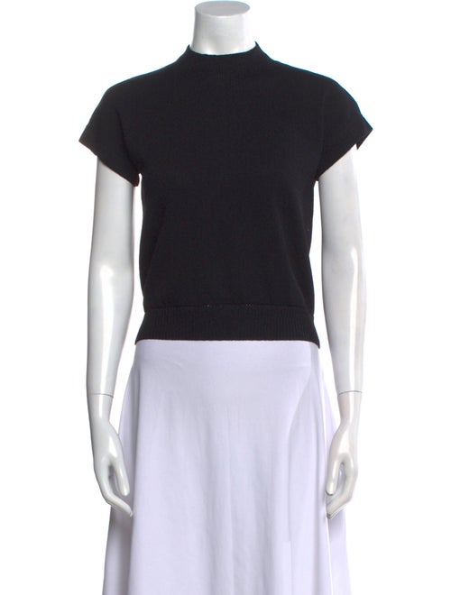 St. John Mock Neck Sweater