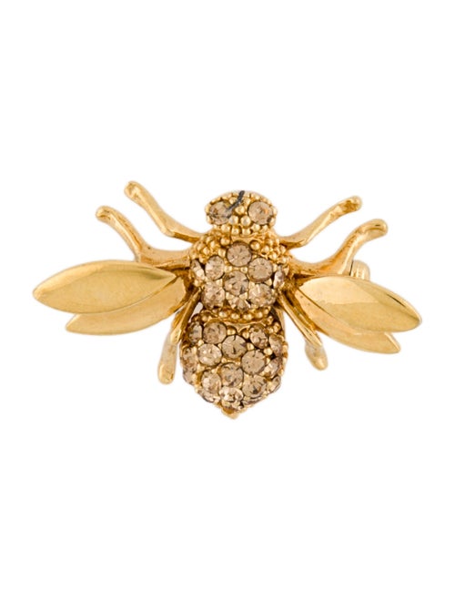 St. John Crystal Bee Pin Brooch