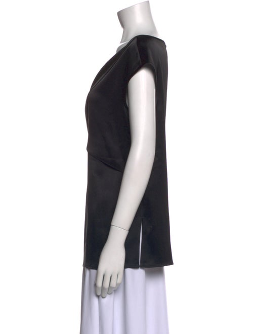 St. John Bateau Neckline Short Sleeve T-Shirt