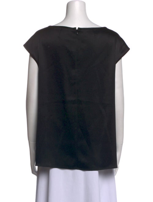 St. John Bateau Neckline Short Sleeve T-Shirt