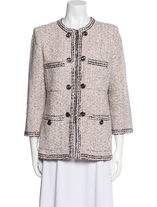 St. John Tweed Pattern Evening Jacket