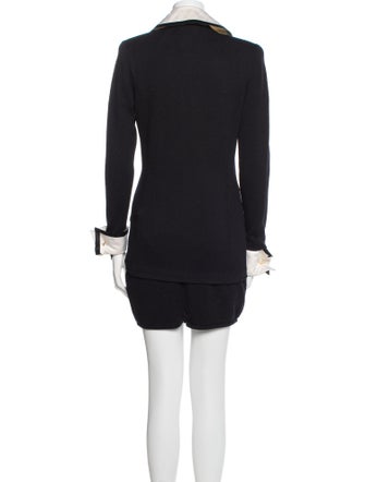 St. John Crystal Embellishments Skirt Suit