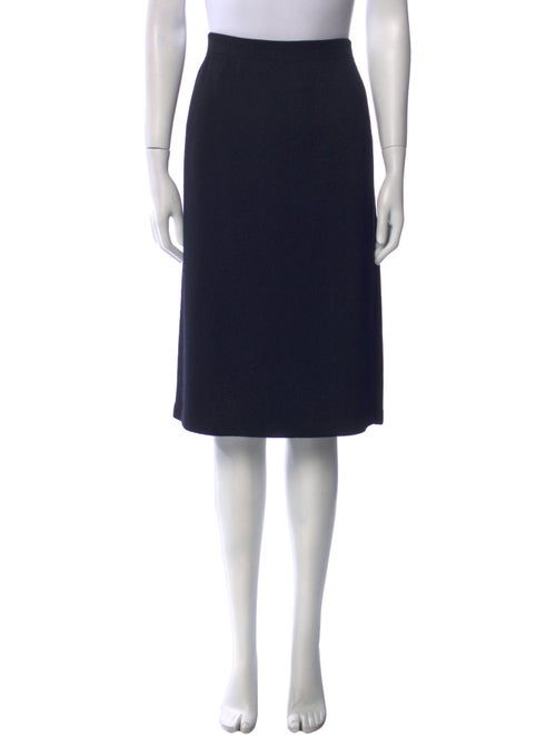 St. John Wool Knee-Length Skirt