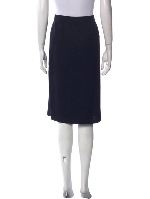 St. John Wool Knee-Length Skirt