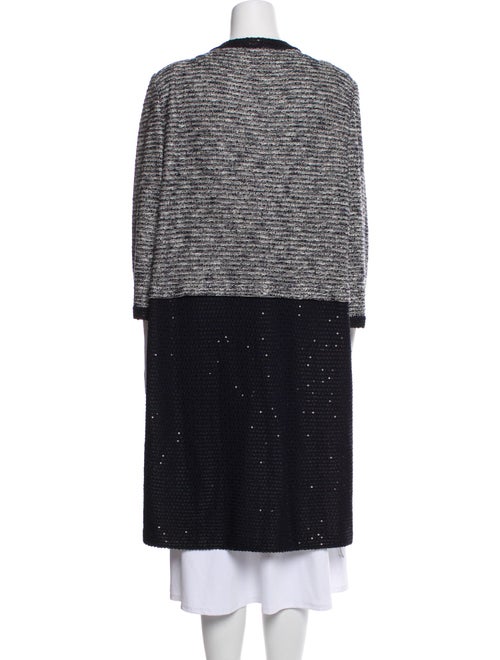 St. John Colorblock Pattern Coat