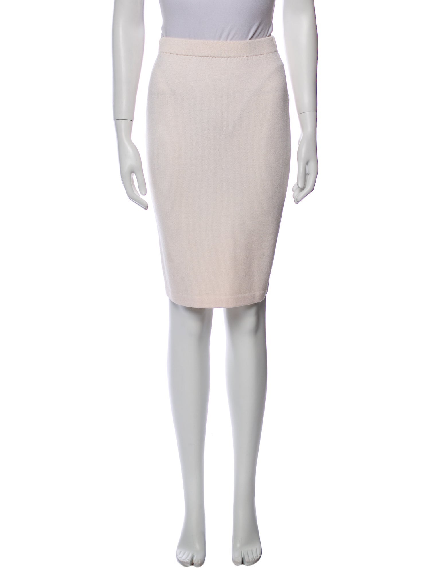 St. John Wool Knee-Length Skirt