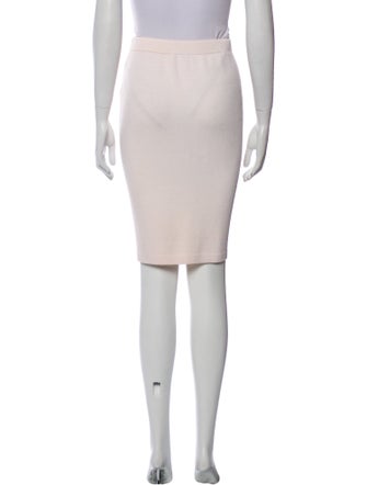 St. John Wool Knee-Length Skirt