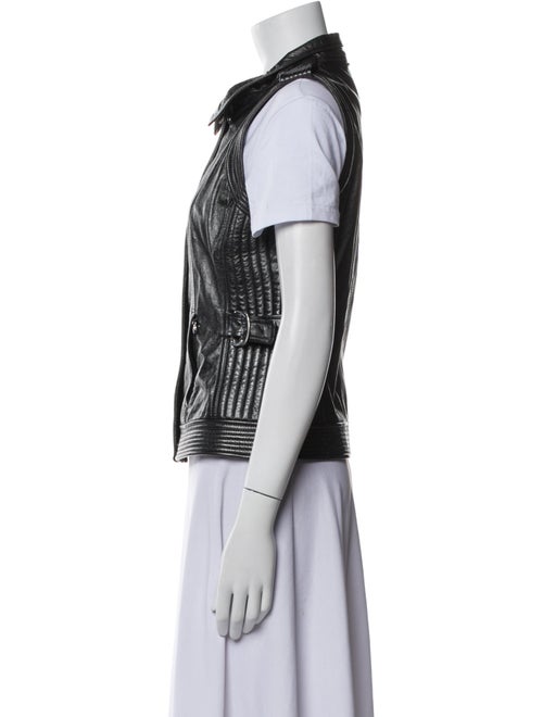 St. John Lamb Leather Vest