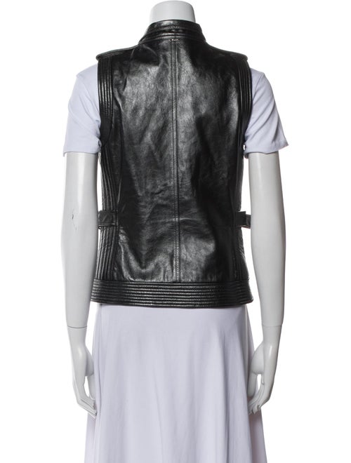 St. John Lamb Leather Vest