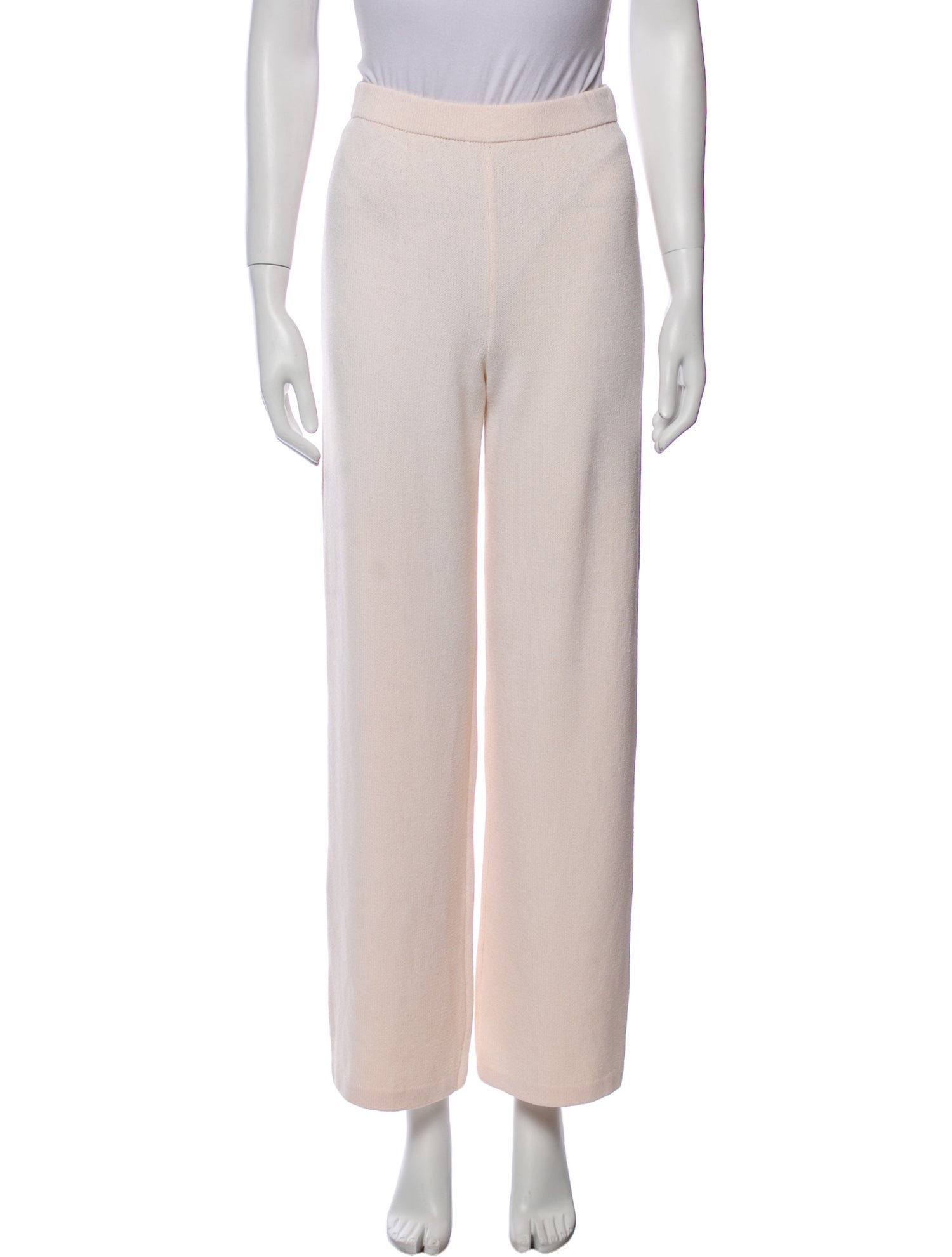 St. John Wool Wide Leg Pants