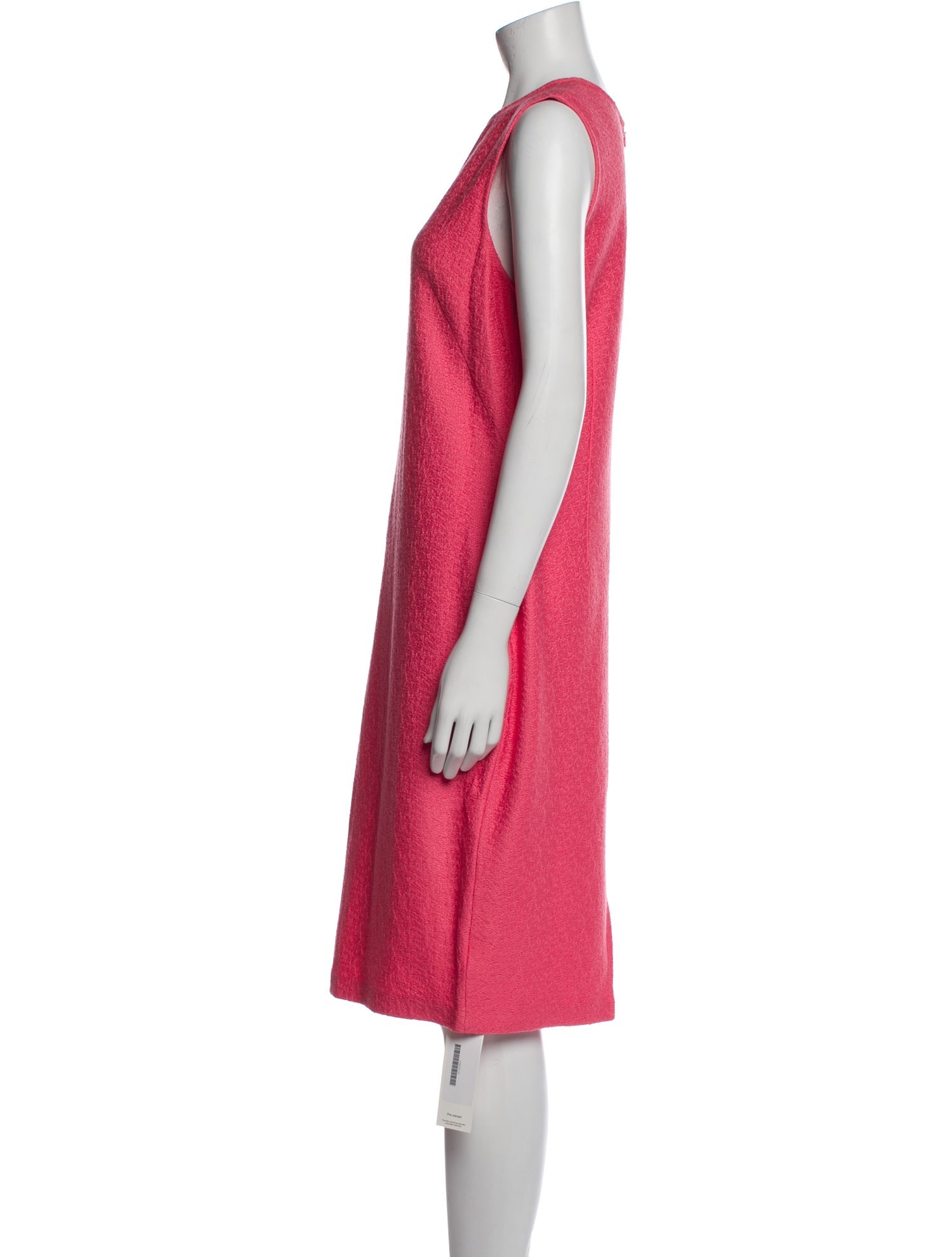 St. John Crew Neck Knee-Length Dress