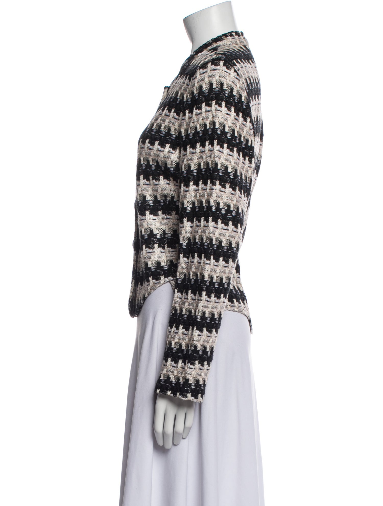 St. John Tweed Pattern Jacket