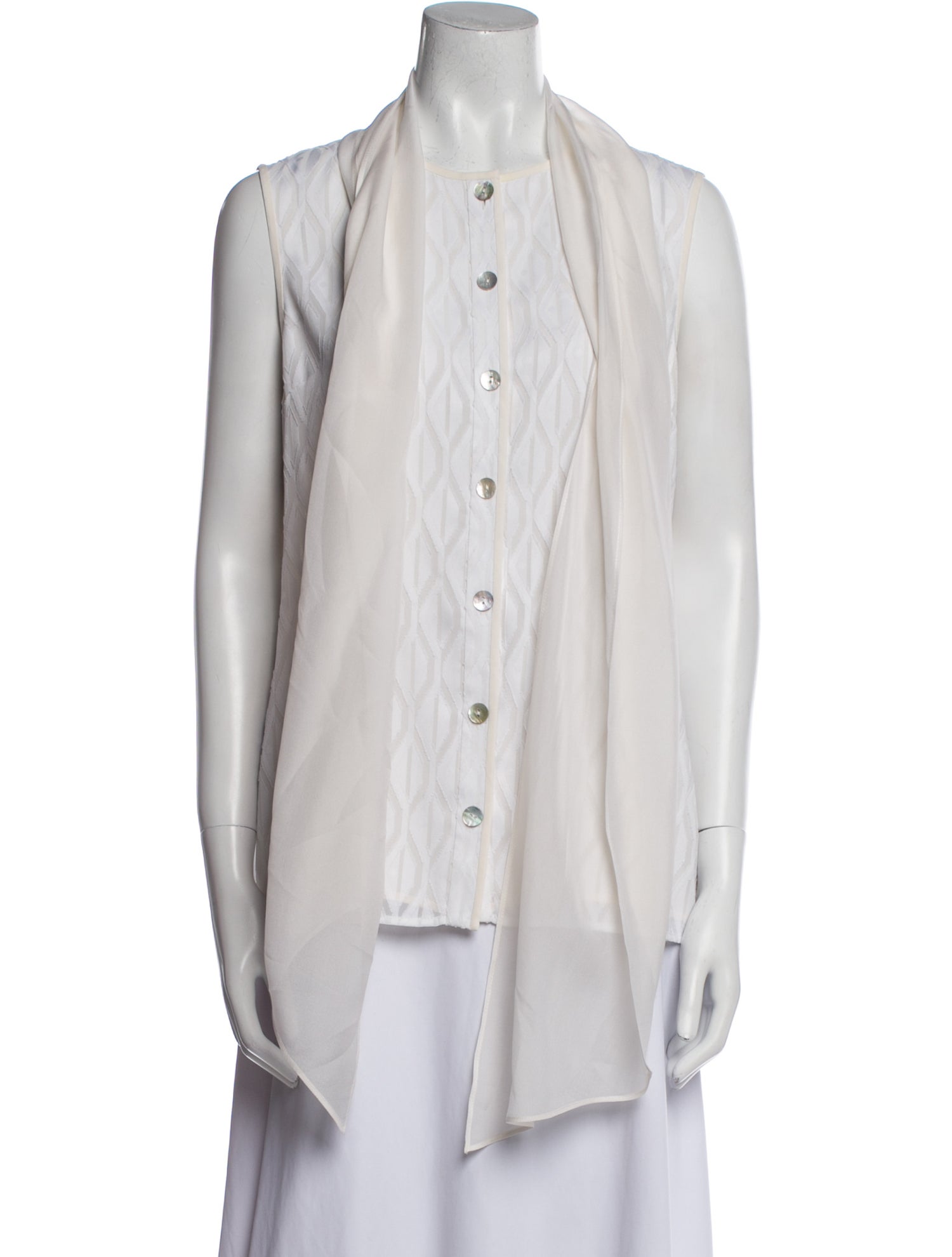 St. John Sleeveless Tunic