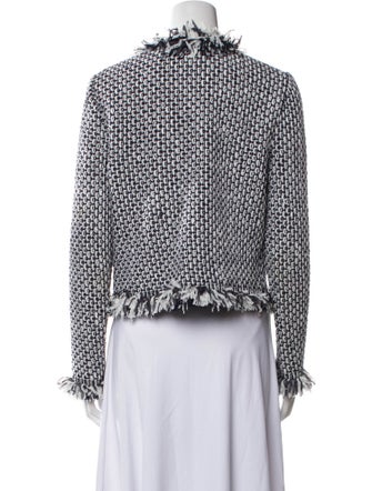 St. John Tweed Pattern Evening Jacket