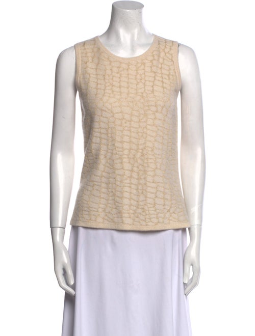 St. John Cashmere Scoop Neck Sweater