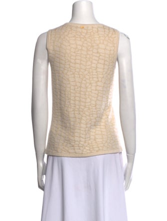 St. John Cashmere Scoop Neck Sweater