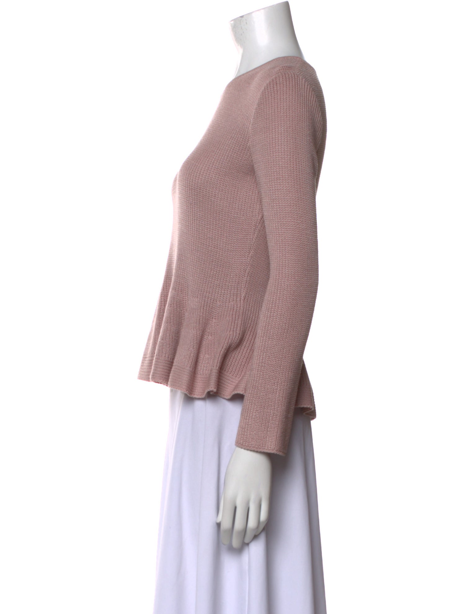 St. John Wool Scoop Neck Sweater